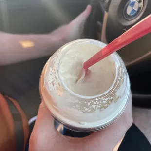 Banana pudding blizzard