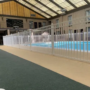 Heated indoor pool