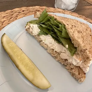 Chicken Salad Sandwich Lunch