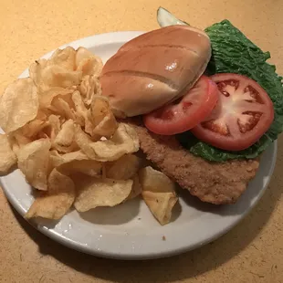 Pork Tenderloin. Like from school lunch