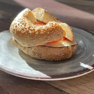 One of the best bagels in town.