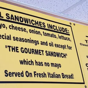 all sandwiches included