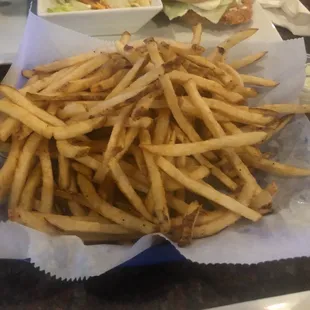 Thin fries are the best!