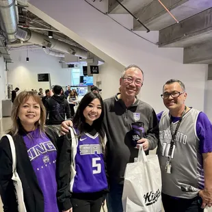 03.31.24 Jazz vs. Kings "Hello Kitty Night" and fellow Kings fan and Yelper, Michael W