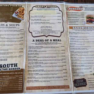 Menu 4-29-2023