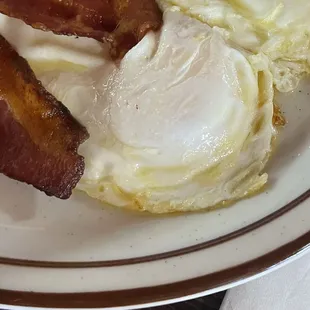 Bacon and eggs