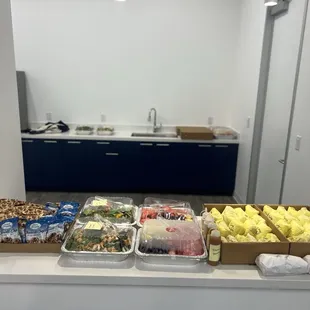 Lunch corporate catering