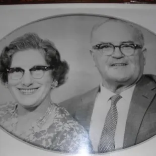 John &amp; Ann McGinley, original owners of the Ace