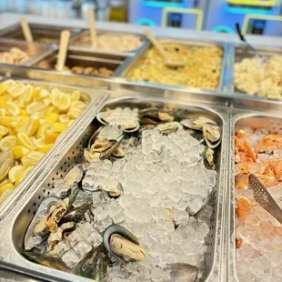 oysters and mussels, interior