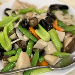 Sautéed mixed vegetables