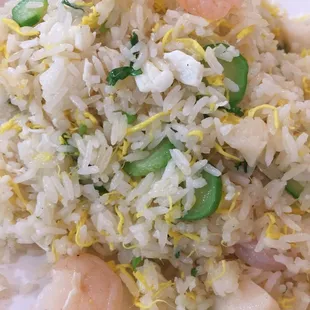 Golden Silver Egg Fried Rice