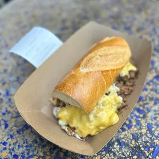Philly cheesesteak