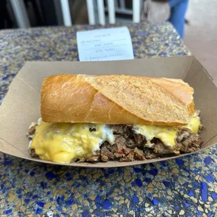 Philly cheesesteak