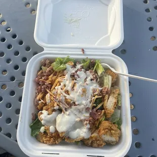 Buffalo chicken salad