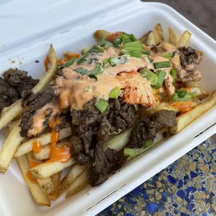 bulgogi loaded fries