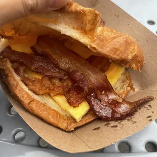 bacon croissant
