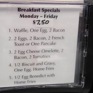 Specials as of 11/13/23