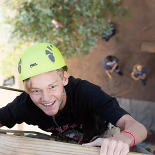Golden Bell offers fun activities for people of all ages including zip lines, climbing walls, archery, and more!