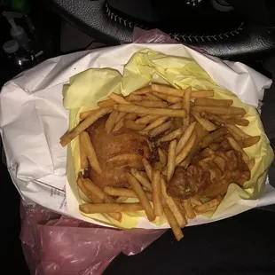 3 piece meal with fries