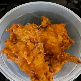 Two breasts and two wings. Very good.
