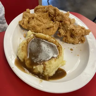 Fried chicken strips