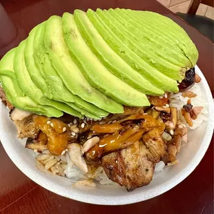 Chicken Bowl with avocado