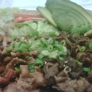 #4 Beef and Chicken Plate