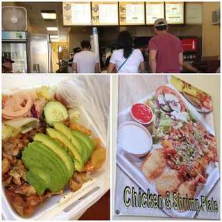 #5 Chicken and Shrimp Plate