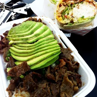 Teriyaki Chicken Burrito