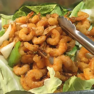 Salt and pepper shrimp