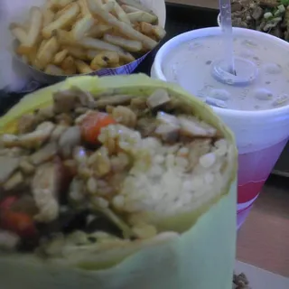 Teriyaki Chicken Burrito