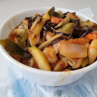 Prawns in Hunan sauce
