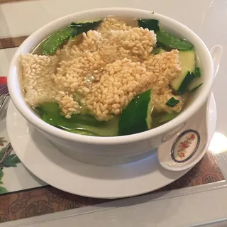 Sizzling Rice Soup
