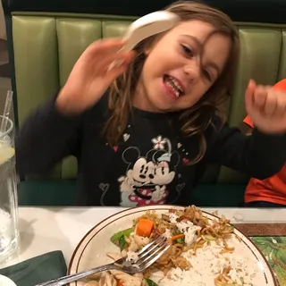 Garlic Chicken Over Rice*
