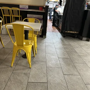 Kitchen area from the dining section