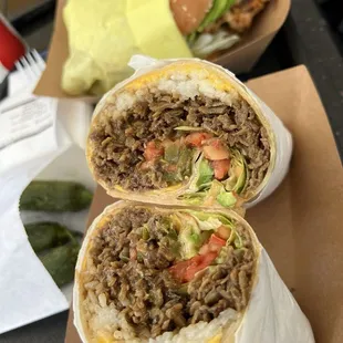 Teriyaki Beef Burrito