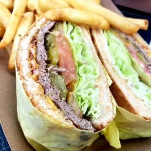 Bacon cheeseburger