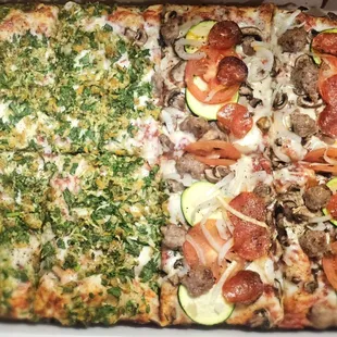 clam &amp; garlic and combo