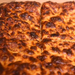 "Well done" cheese pizza, Golden Boy 01/29/2022