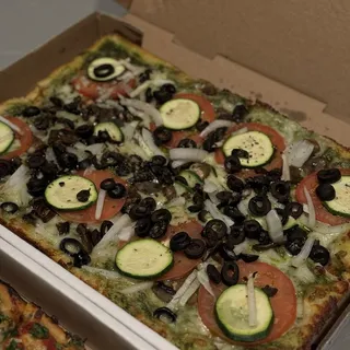 Pesto Veggie Pizza