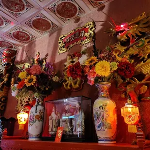 interior, sushi and sashimi