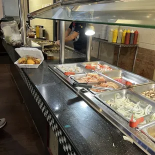 interior, sushi and sashimi