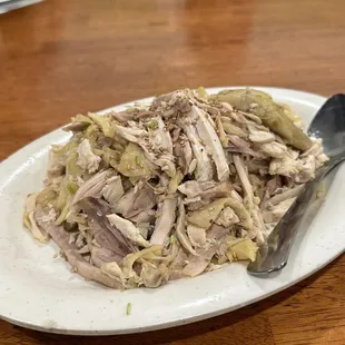 Shredded chicken