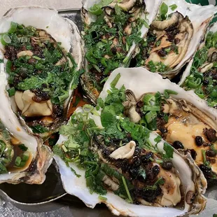 I can&apos;t get enough of Golden Bull&apos;s oysters in black bean sauce!