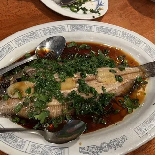 SF19 Steamed Sole Fish Whole