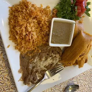 Tamales rojos