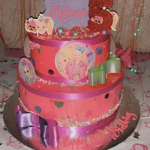My daughter's Jojo Siwa cake.