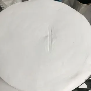 All over the cake had these dents in them.