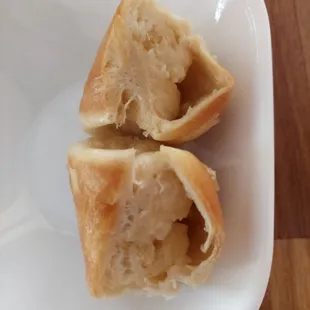 Cocktail bun cross section