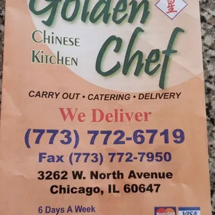 Golden Chef Chinese Kitchen